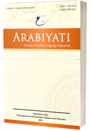 Arabiyati: Journal of Arabic Language Education